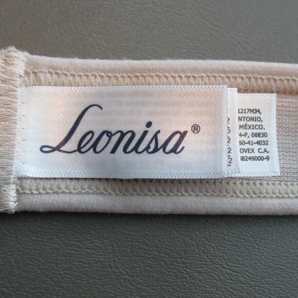 Leonisa Women's Back Support Posture Corrector Wire Free Bra, Light Beige, 32B - Picture 6 of 8